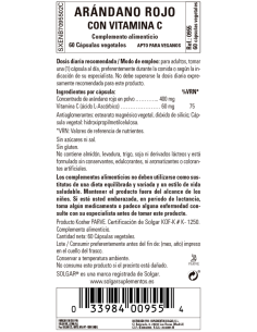 Solgar Arándano Rojo con... 2