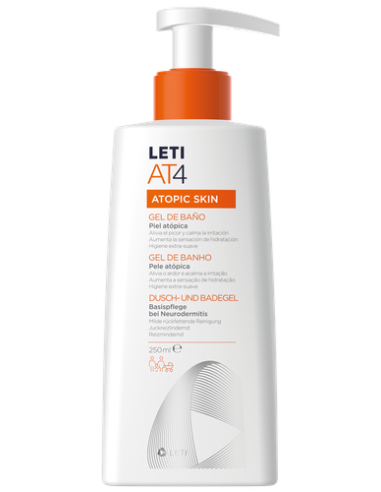 Leti AT4 Gel de Baño 250ml