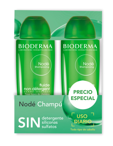 Bioderma Pack Nodé Champú Fluido - 2...