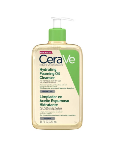 Cerave Limpiador en Aceite Espumoso...