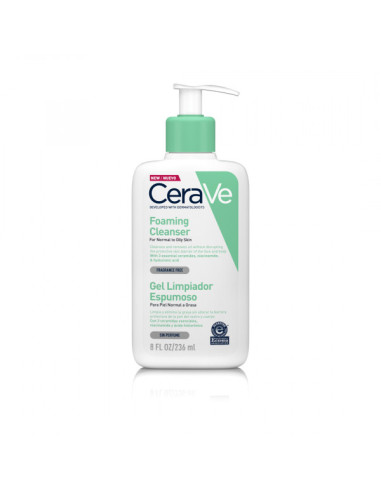 Cerave Gel Limpiador Espumoso 236ml