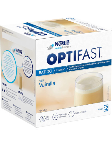 Optifast Batido Vainilla - 12 sobres