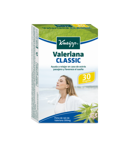 Kneipp Valeriana Classic - 30 grageas