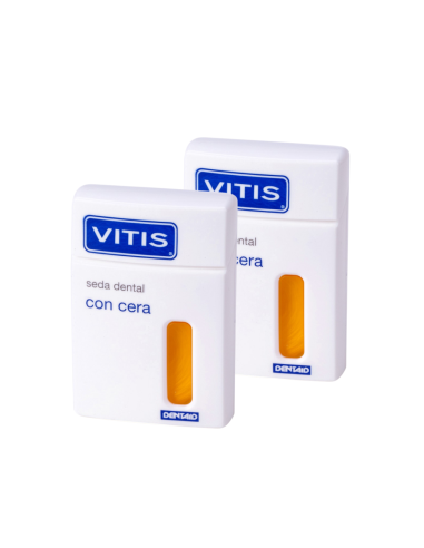 Vitis Seda Dental con Cera - Pack...