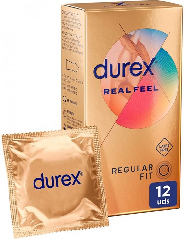 Durex Preservativos Real Feel - 12...