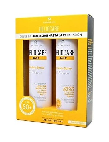 Duplo Heliocare 360º Invisible Spray...