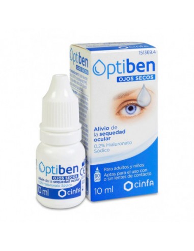 Optiben Ojos Secos 10 Ml