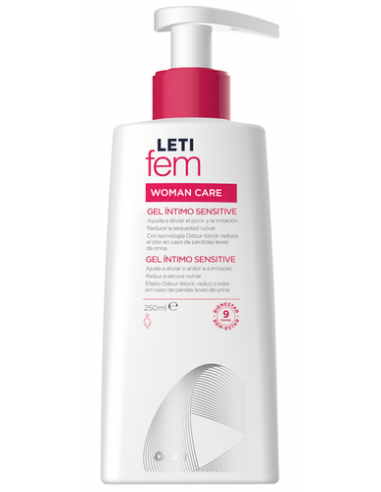Letifem Gel Íntimo Sensitive 250Ml