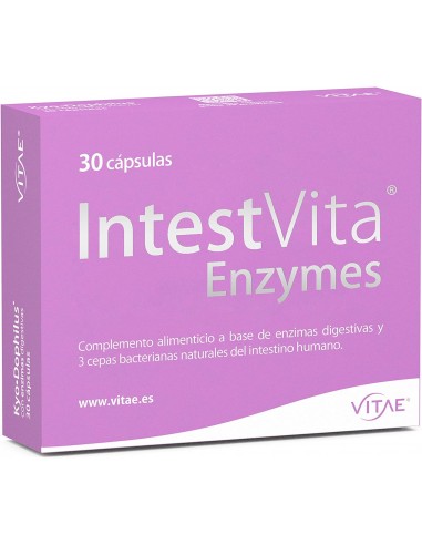 Vitae Intestvita Enzymes - 30 Cápsulas