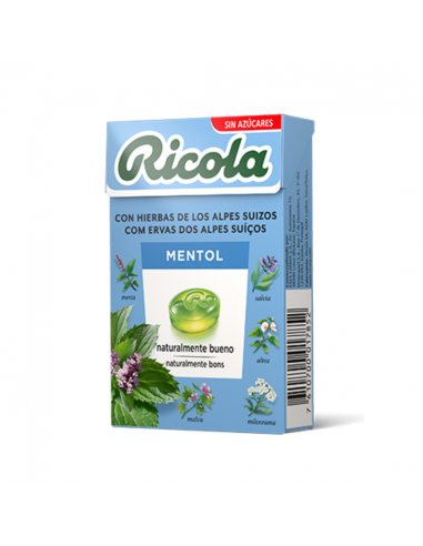 Ricola Caramelos Mentol Sin Azúcar 50g