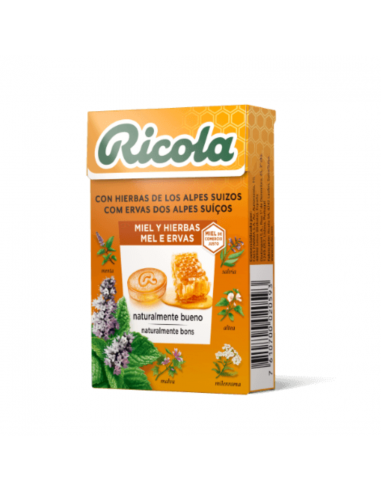 Ricola Caramelos Miel y Hierbas 50g
