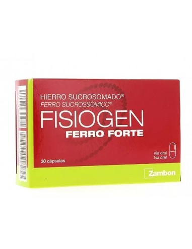Fisiogen Ferro Forte - 30 cápsulas