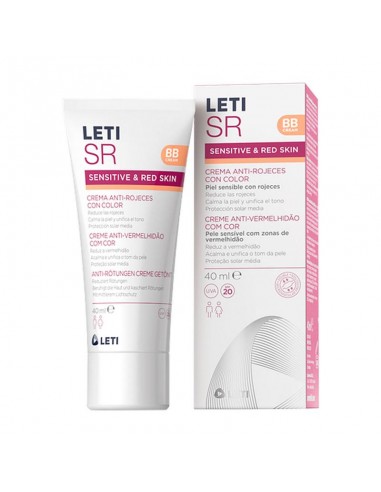 Leti SR Crema Anti-Rojeces con Color...