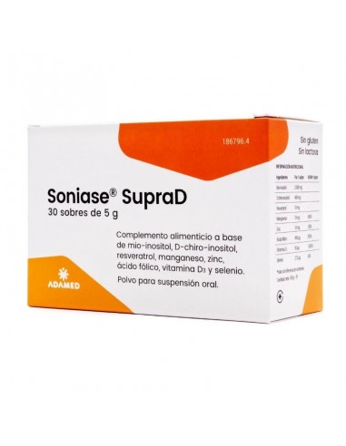 Soniase Supra D - 30 sobres
