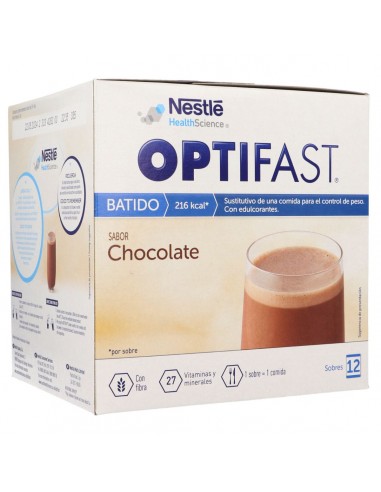 Optifast Batido Chocolate - 12 sobres