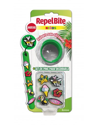 RepelBite Pulsera con Citronela Infantil