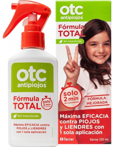 OTC Antipiojos Spray Fórmula Total 125ml