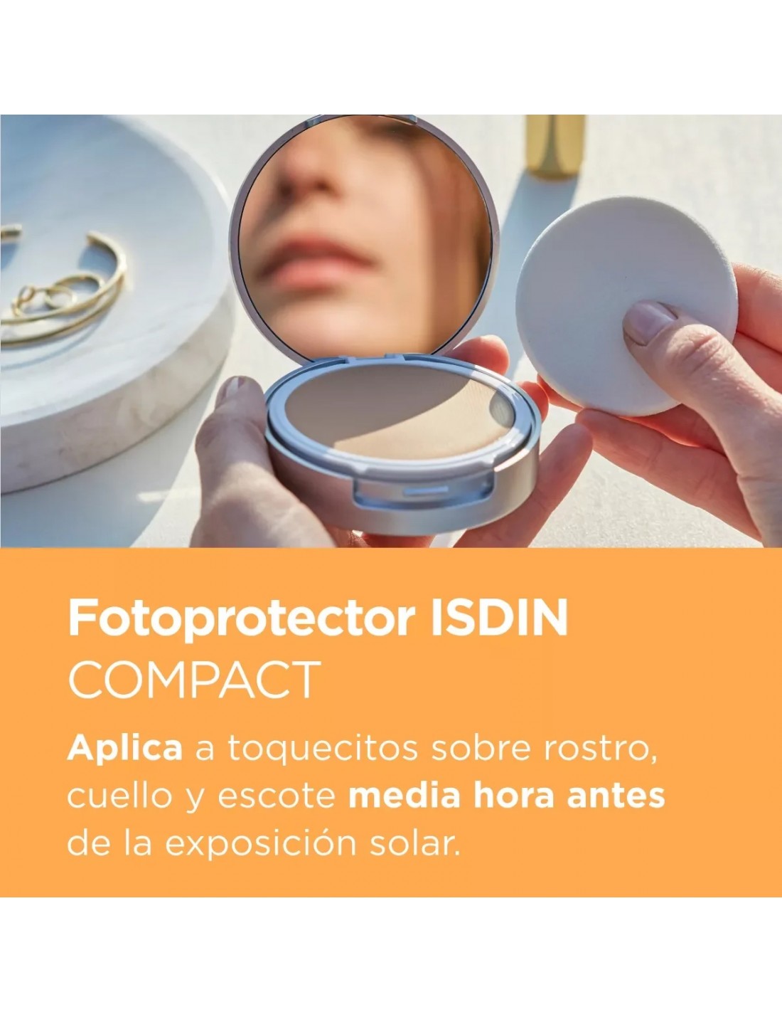 Isdin Compact Arena SPF50+ 10g Isdin Compact Arena SPF50+ 10g