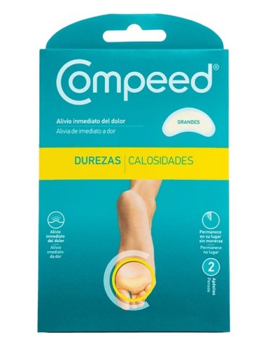 Compeed Durezas Grandes 2 unidades