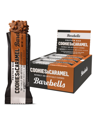 BAREBELLS PROTEIN BAR COOKIES &...