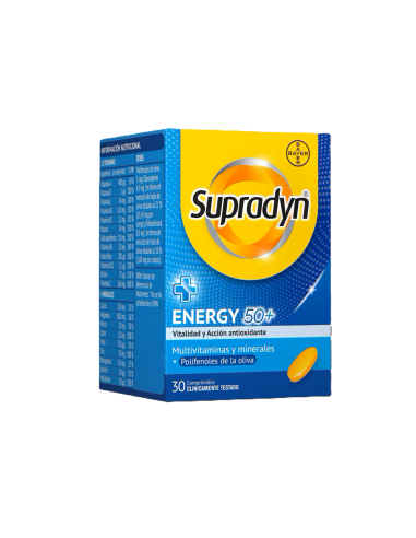 Supradyn Energy 50+, 30 Comprimidos