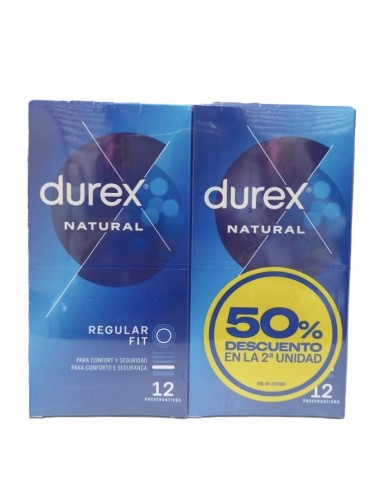 DUREX NATURAL PRESERVATIVOS 12...