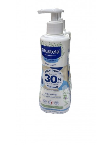 MUSTELA HYDRA BEBÉ LECHE CORPORAL DUPLO