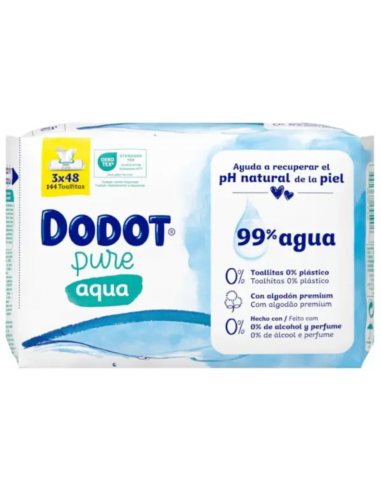 DODOT AQUA PURE TOALLITAS HUMEDAS...