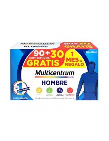 MULTICENTRUM HOMBRE 90 COMPRIMIDOS +...