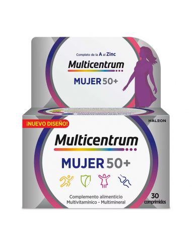 Multicentrum Mujer 50+  30 Comp