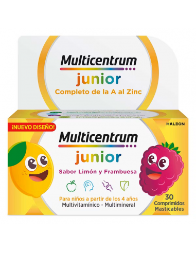 Multicentrum Junior 30 Comprimidos...