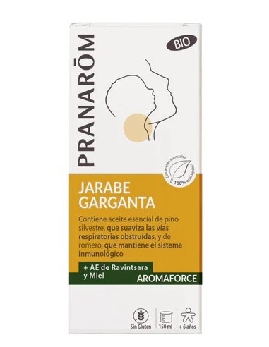 PRANAROM JARABE GARGANTA BIO 150 ML