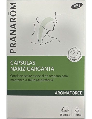 PRANAROM AROMAFORCE CAPSULAS NARIZ...