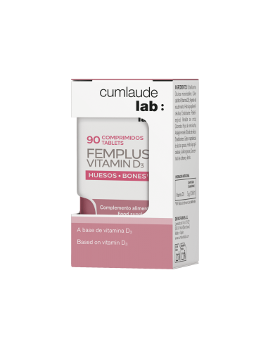CUMLAUDE FEMPLUS VITAMINA D3 90...