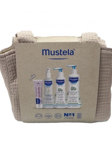 MUSTELA BOLSA CARRITO BEIGE