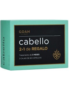 GOAH CABELLO 2 + 1 CAPSULAS