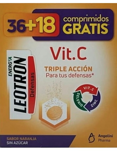 LEOTRON VITAMINA C 36 COMPRIMIDOS...