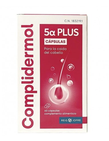 Complidermol 5 Alfa Plus - 60 cápsulas