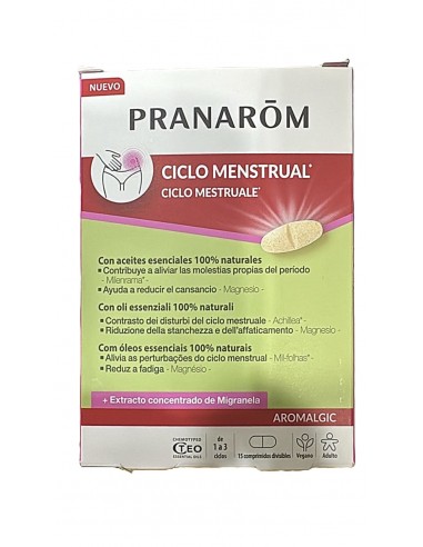 PRANAROM PERIODO DOLOROSO 15 COMPRIMIDOS PRANAROM PERIODO DOLOROSO 15 COMPRIMIDOS