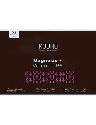 KOBHO DUPLO MAGNESIO + VITAMINA B6...