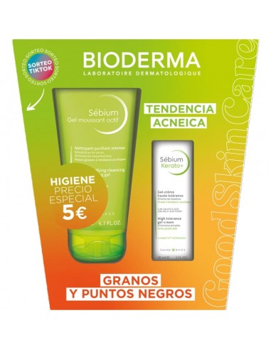 PACK SEBIUM GEL MOUSSANT ACTIF 200 ML...