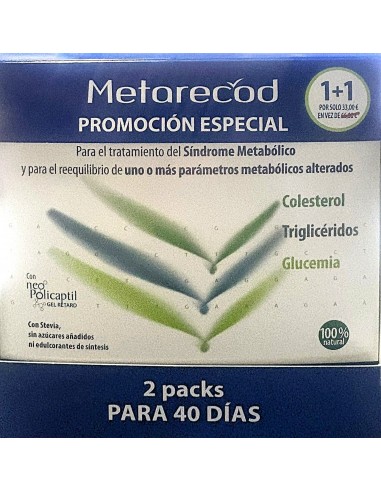 METARECOD 40 SOBRES 2,5 G