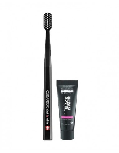 CURAPROX BIW SET PASTA CARBON ACTIVO...