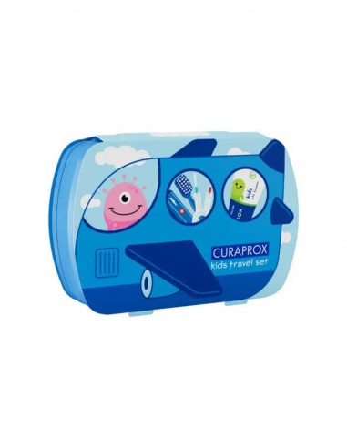 CURAPROX TRAVEL SET KIDS AZUL