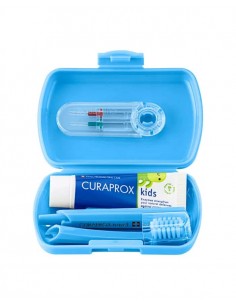CURAPROX TRAVEL SET KIDS AZUL 2