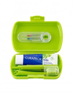 CURAPROX TRAVEL SET KIDS VERDE 2